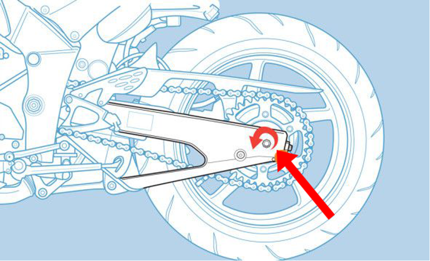 Axle Nut Chain