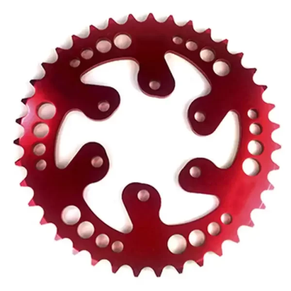 Custom aluminum motorcycle rear sprocket for AKT CR5 180