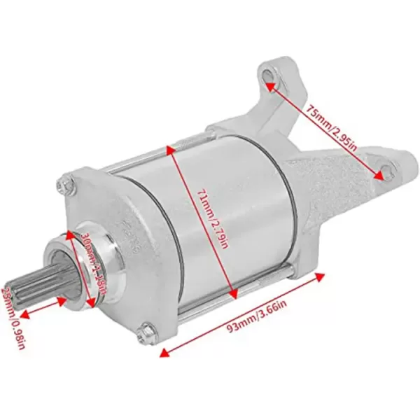 Suzuki SV650 starter motor