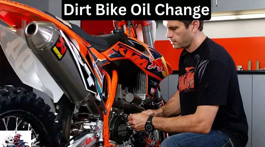 dirt bike oil change